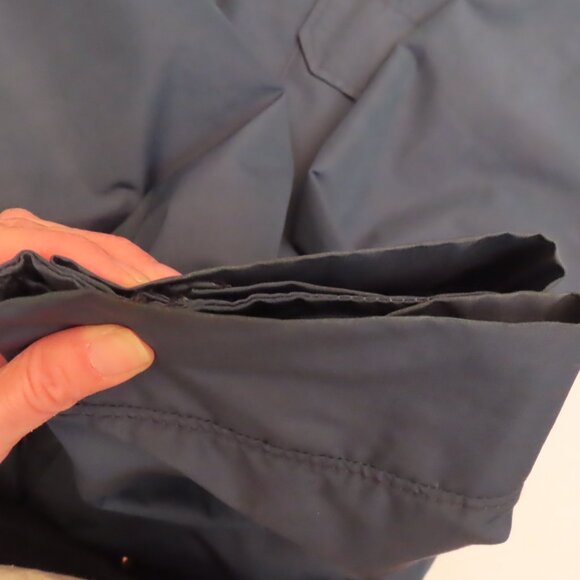 Vintage Woolrich Womens Plaid Wool Lined Barn Parka Jacket Blue Ski Chore XL USA - Picture 15 of 16